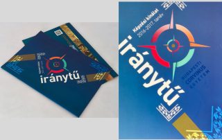 Formalakkozott szórólap kiemelt grafikai elemekkel