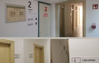 Egyedi szignalizációs táblák épületekhez